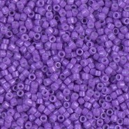 Miyuki Delica Perlen 11/0 - Opaque violet dyed DB-1379